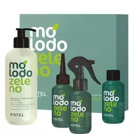 Estel Molodo Zeleno Набор для экспресс-процедуры (Шампунь 400мл, Филлер 100 х 3)