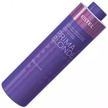 Estel Professional Серебристый бальзам для холодных оттенков блонд Prima Blonde,1000 мл
