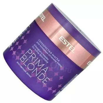 Estel, Серебристая маска Prima Blonde, для холодных оттенков блонд, 300 мл