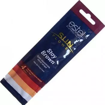 ESTEL Sunflower Крем закрепитель после загара STOY BROWN 15мл, 1/100