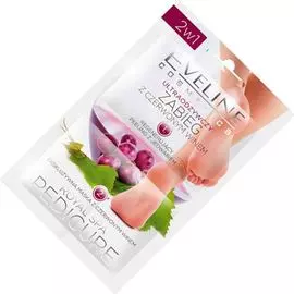 Eveline скраб + маска 2 в 1 на основе крансого вина 2*6 мл