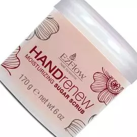 Ezflow сахарный скраб для рук hand renew moisturizing sugar scrab 170г