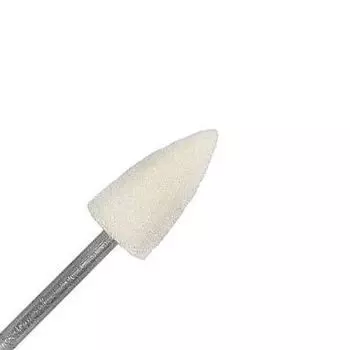 Option, Полировщик фетр белый, 9 мм