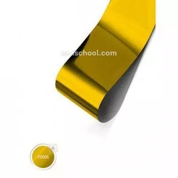 E.MI, Фольга глянцевая, Желтое золото, 1,5 м