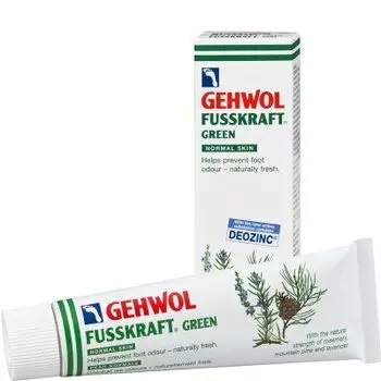 Gehwol, Fusskraft Green, Зеленый бальзам, 125 мл