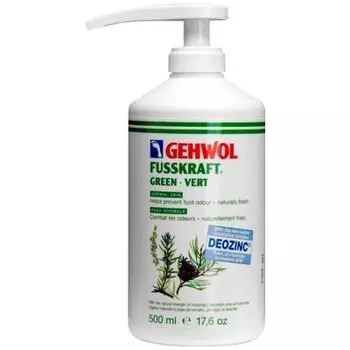Gehwol, Fusskraft Green, Зеленый бальзам, 500 мл