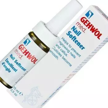 Gehwol, Nagel-weicher, Смягчающая жидкость для ногтей, 15 мл