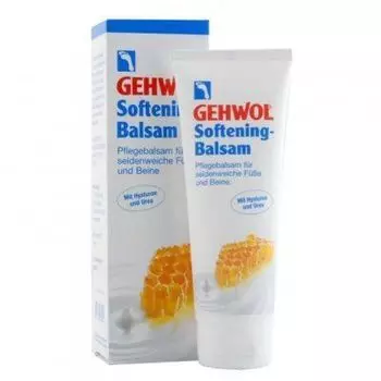 Gehwol, Softening Balm, Ухаживающий бальзам с гиалуроновой кислотой, 125 мл