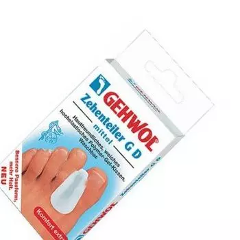 Gehwol, Zehenteiler, Гель-корректор GD, маленький, 3 шт