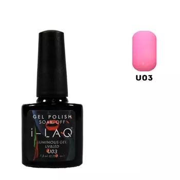 Гель-лак I-LAQ Люминесцент U03 7,3 мл.