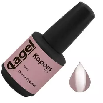 гель-лак kapous lagel 1731 15мл