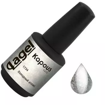 гель-лак kapous lagel 1734 15мл