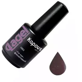 гель-лак kapous lagel cat eye 1003 фиолетовый 15мл