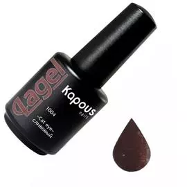 гель-лак kapous lagel cat eye 1004 сливовый 15мл