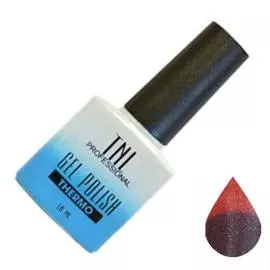 гель-лак tnl - "тhermo" №22 - бордовый/красный (с перламутром) (10 мл