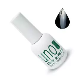 гель-лак "uno" - 002 черный - black, 12мл