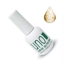 гель-лак "uno" - 048 золотой-gold,12мл