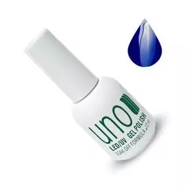 гель-лак "uno" - 122 королевский синий- royal blue.12 мл
