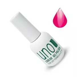 гель-лак "uno" - 129 шокирующий розовый - shoking pink, 12мл