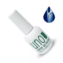 гель-лак "uno" - 375 синий - blue, 12мл