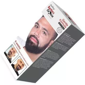 Godefroy Men Barbers Choice Natural black Краска в капсулах для бороды Натурально-черный (НАБОР)