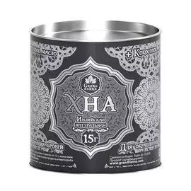 Grand henna, хна для бровей, черная, 15 г