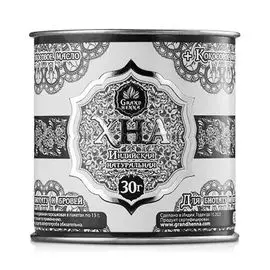 Grand henna, хна для бровей, графит, 30 г