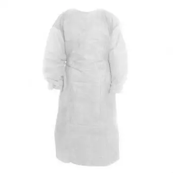 Халат СМС одноразовый для посетителей 5 шт/уп 40 г Белый