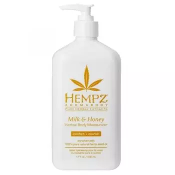 HEMPZ Молочко для тела увлажняющее Молоко и Мёд / Milk Honey Herbal Body Moisturizer (500ml)