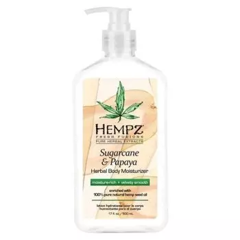 HEMPZ Молочко для тела увлажняющее Сахарный тростник и Папайя 500мл/Sugarcane Papaya Herbal Body