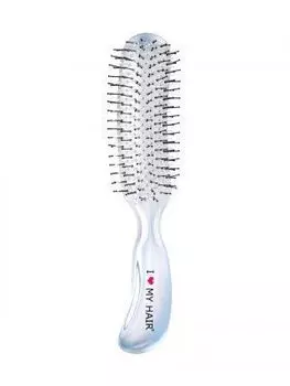 I Love my hair "Aqua Brush" Щетка Синяя прозрачная M 18280SC