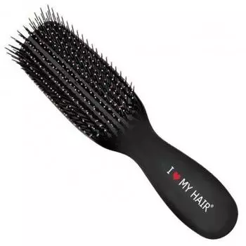 I Love my hair "Spider Eco" Парикмахерская щетка черная матовая М 0409-1501S-01