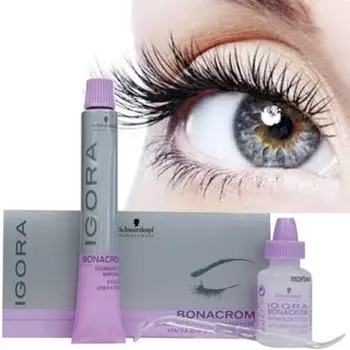 Igora Bonacrom - Краска для бровей и ресниц коричневая 15мл