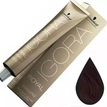 Schwarzkopf Igora Royal Absolutes краска для волос 6-80 Темный русый красный натуральный 60 мл