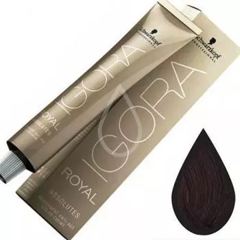 Schwarzkopf Igora Royal Absolutes краска для волос 8-60 Светлый русый шоколадный натуральный 60 мл