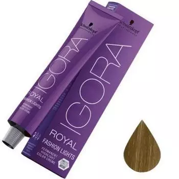 Schwarzkopf Igora Royal Fashion Light перманентный краситель L-57 Золотистый медный 60 мл