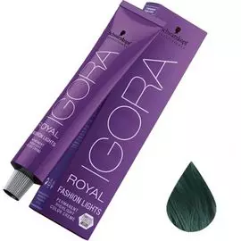 Igora royal true fashion lights краска l-33 темно-зеленый