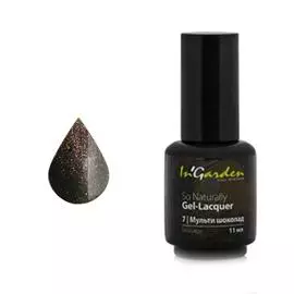 In garden гель-лак для ногтей 007, мульти шоколад 11 мл