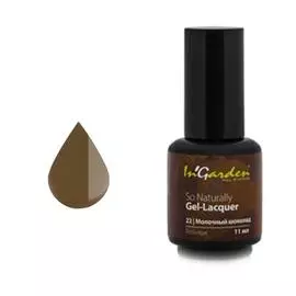 In garden гель-лак для ногтей 022, молочный шоколад 11 мл