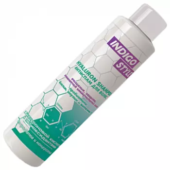 INDIGO Hyalluron Шампунь антиспам - глубокое очищение и защита , повышение иммунитета, 1000мл