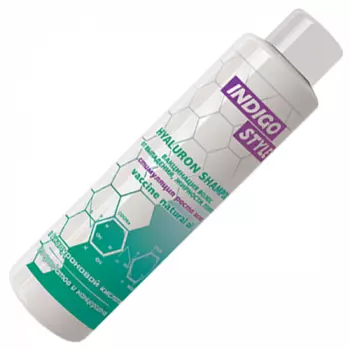 INDIGO Hyalluron Шампунь-вакцинация волос от выпадения, перхоти, жирности 1000мл