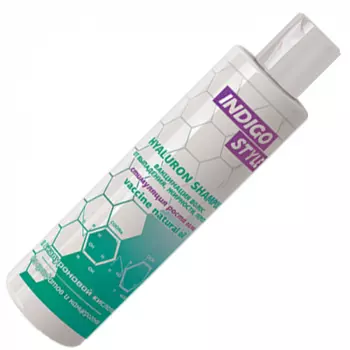 INDIGO Hyalluron Шампунь-вакцинация волос от выпадения, перхоти, жирности 200мл