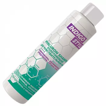 INDIGO Hyalluron Уплотняющий шампунь для чувствительной кожи головы, 1000мл