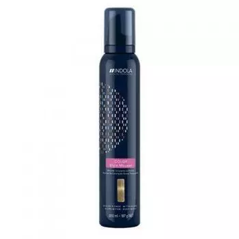 INDOLA Color Style Mousse Medium Blonde Оттеночный мусс для волос Средний Русый 200 мл.