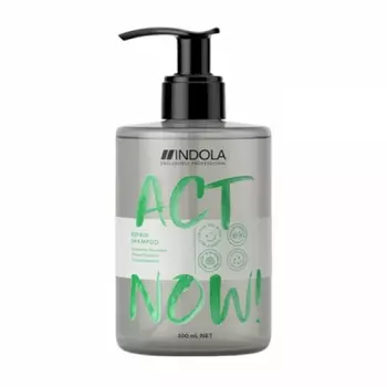 Indola Professional Act Now Repair Shampoo Шампунь для восстановления волос 300 мл