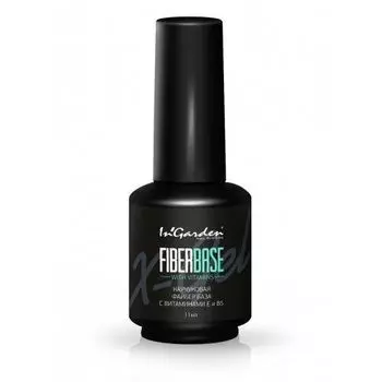 InGarden, Каучуковая молочная файбер база с витаминами Е и В5. 11 мл