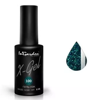 InGarden, X-Gel Гель-лак №100, 8 мл