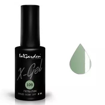InGarden, X-Gel Гель-лак №109, 8 мл