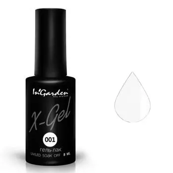 InGarden, X-Gel Гель-лак №1, 8 мл
