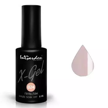 InGarden, X-Gel Гель-лак №24, 8 мл